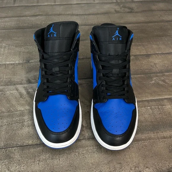 Nike Air Jordan 1 Mid VarsityRoyal Men's Size 10